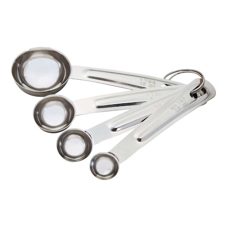 Good Cook Good Cook Stainless Steel Silver Measuring Spoon Set 19875